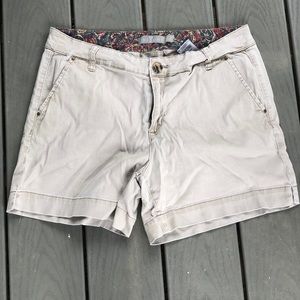 One 5 one tan shorts